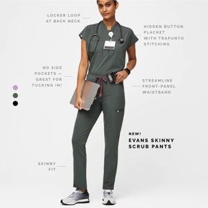 FIGS Evans Skinny Scrub Pants